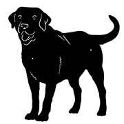 Labrador stencils