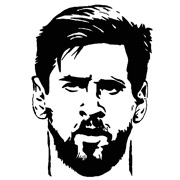 Pochoirs Lionel Messi