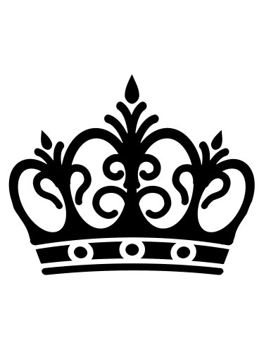 Free printable Crown stencils and templates