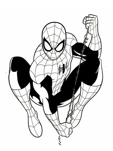 Free printable Spiderman stencils and templates