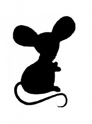 Трафареты Мышки - Бесплатно распечатать