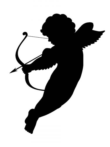 Free printable Cupid stencils and templates