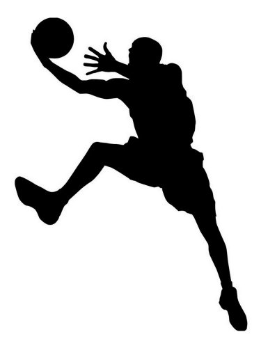 Free printable Basketball stencils and templates