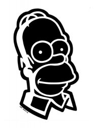 Free printable Simpsons stencils and templates