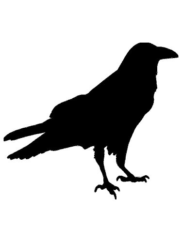 Free Printable Crow Stencils And Templates