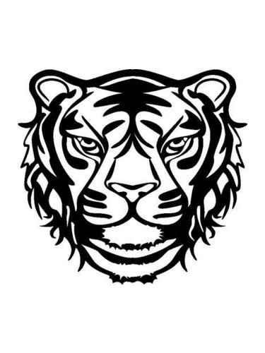 Free printable Tiger stencils and templates