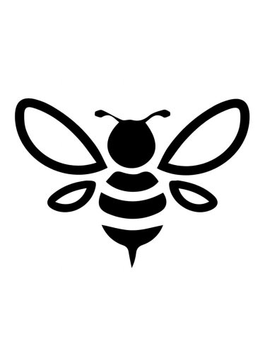 Free printable Bee stencils and templates