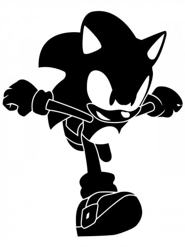 Free printable Sonic stencils and templates