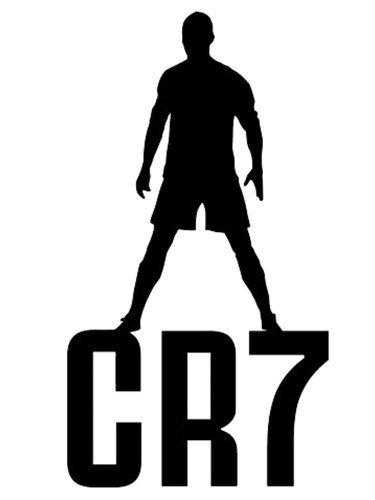 Free printable Cristiano Ronaldo stencils and templates