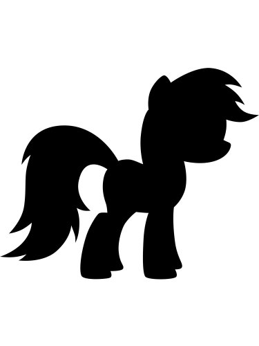 Free printable My Little Pony stencils and templates