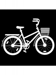 Трафареты Велосипеда - Бесплатно распечатать