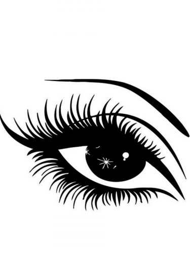 Free printable eyes stencils and templates