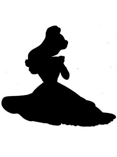 Free printable Disney Princesses stencils and templates