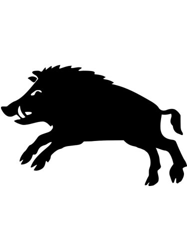 Free printable Boar stencils and templates