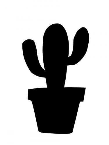 Free printable Cactus stencils and templates