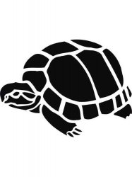 Трафареты Черепахи - Бесплатно распечатать