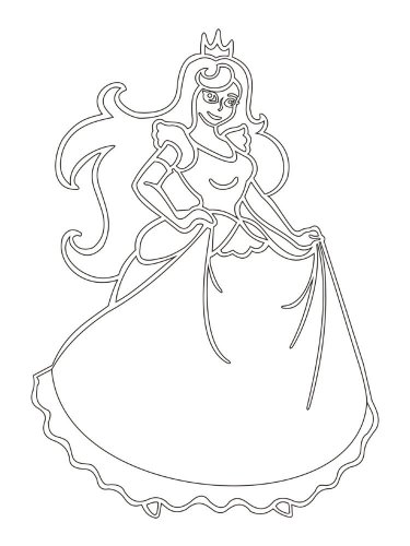 Free Printable Princess Stencils And Templates