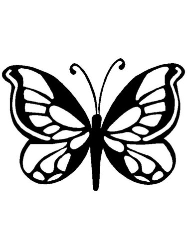 Free printable Butterfly stencils and templates