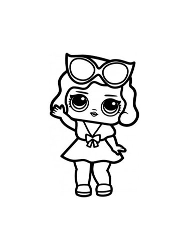 Free printable LOL Surprise Doll stencils and templates