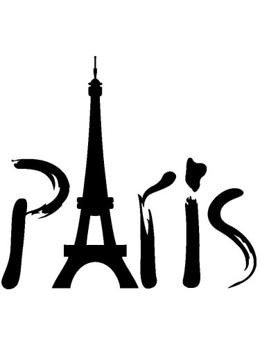 Free printable Eiffel Tower stencils and templates