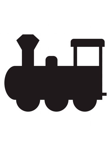 Free printable Train stencils and templates