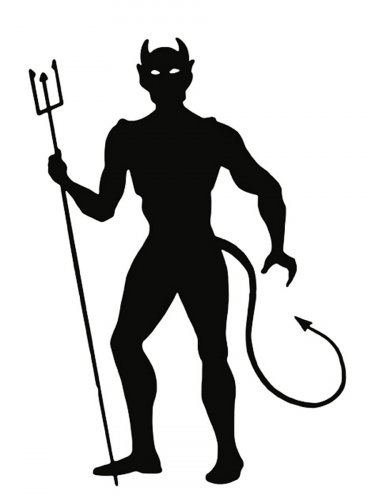 Free printable Devil stencils and templates