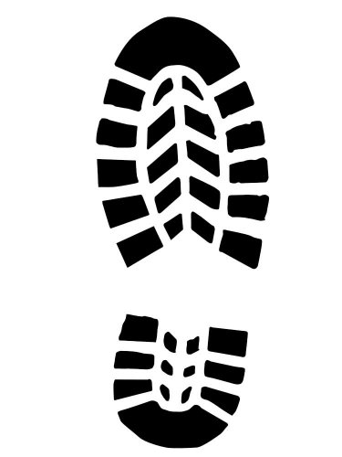 Free printable Footprint stencils and templates