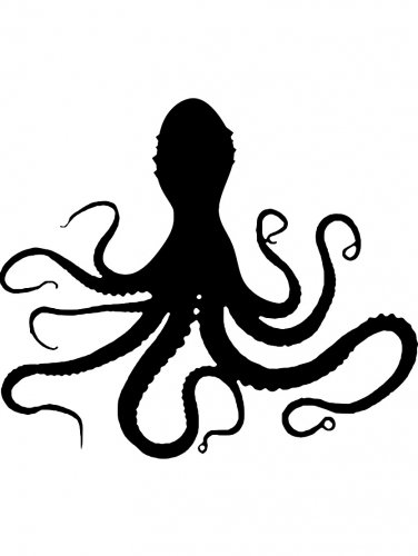 Free printable Octopus stencils and templates