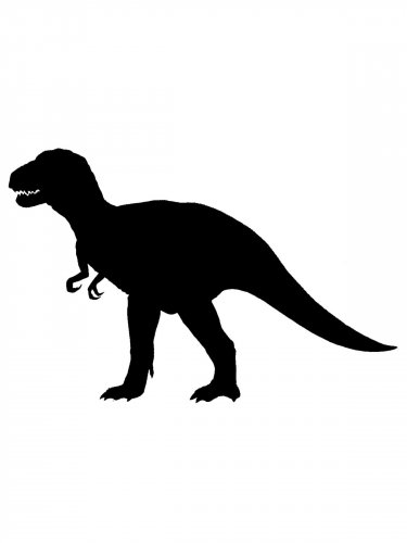 Best collection of Tyrannosaurus stencils and paper cutting templates ...