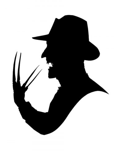 Free printable Freddy Krueger stencils and templates