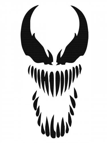 Free printable Venom stencils and templates