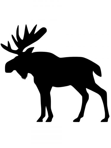 Free printable Elk stencils and templates