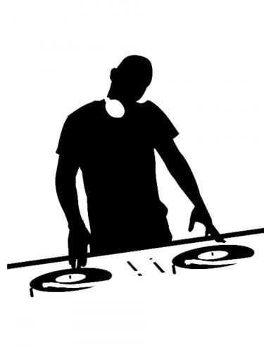 Free printable DJ stencils and templates