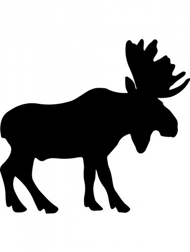 Free printable Elk stencils and templates