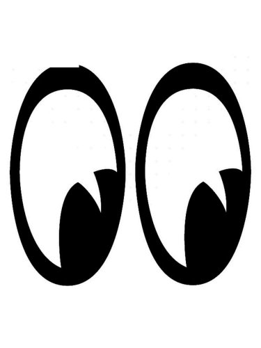 Free printable eyes stencils and templates