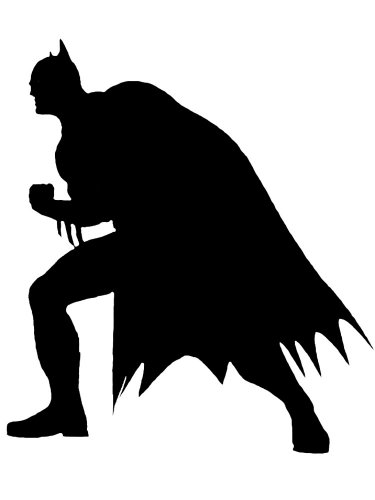 Free printable Batman stencils and templates