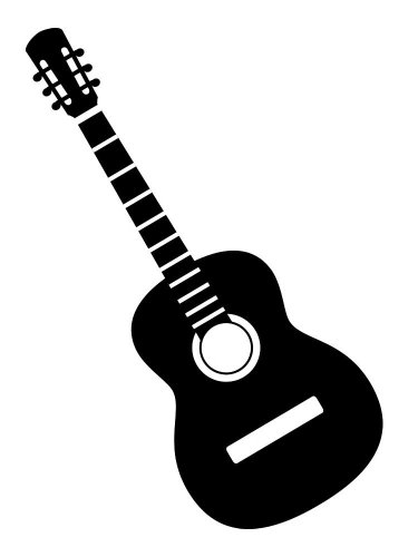 Free printable Guitar stencils and templates