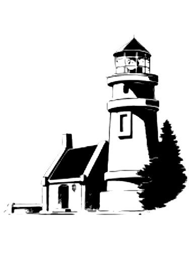 Free printable Lighthouse stencils and templates