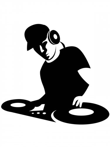 Free printable DJ stencils and templates