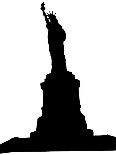 Free printable Statue of Liberty stencils and templates