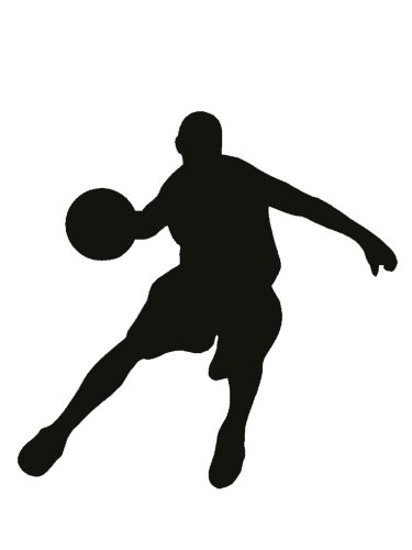 Free printable Basketball stencils and templates