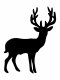 Free printable Deer stencils and templates