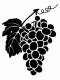 Free printable Grapes stencils and templates