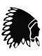 Free printable Native American Indian stencils and templates