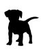 Free printable Jack Russell Terrier stencils and templates