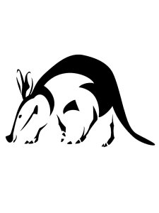 Aardvark Stencil 3