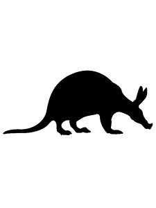 Aardvark Stencil 5