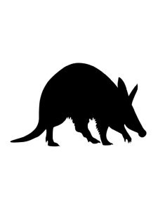 Aardvark Stencil 6