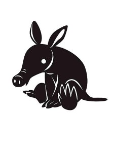 Aardvark Stencil 9