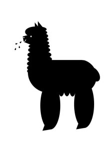 Alpaca Stencil 1